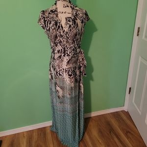 Milano Wrap Maxi Dress size Small